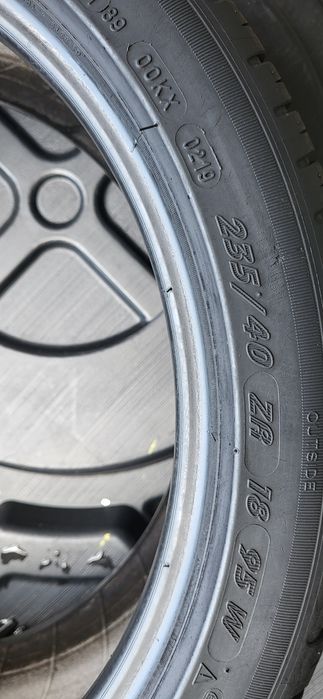 2 anvelope 235 40 18 michelin pilot sport 3 2019 5mm