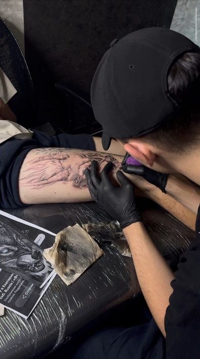 Нанесение Татуировки, только качественные работы