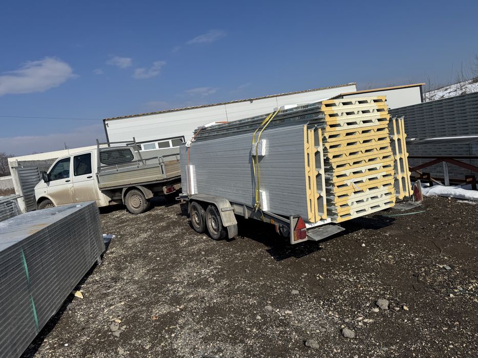 Panouri pentru constructii hale magazii garaje