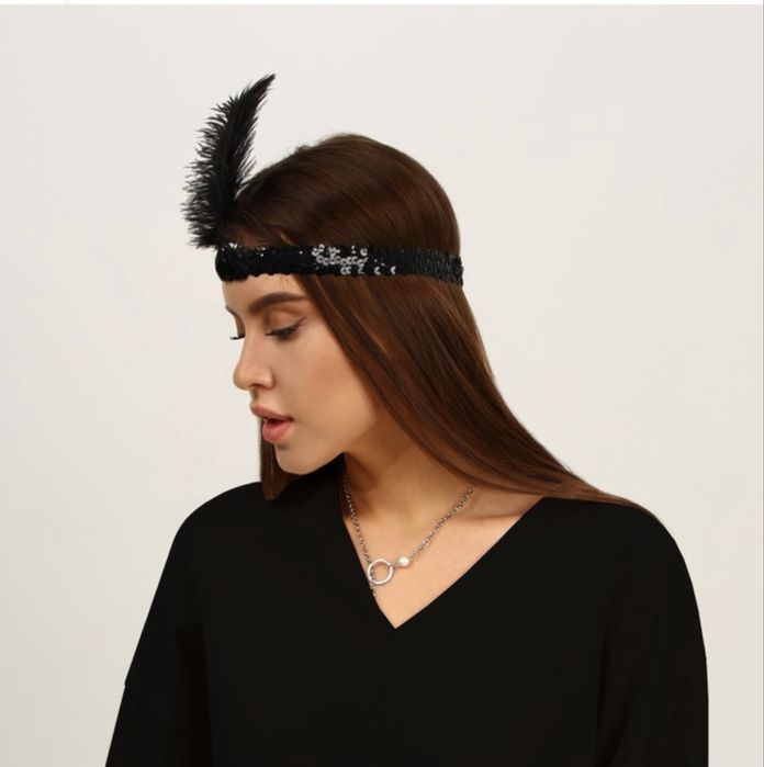 Повязка на голову в стиле Гэтсби