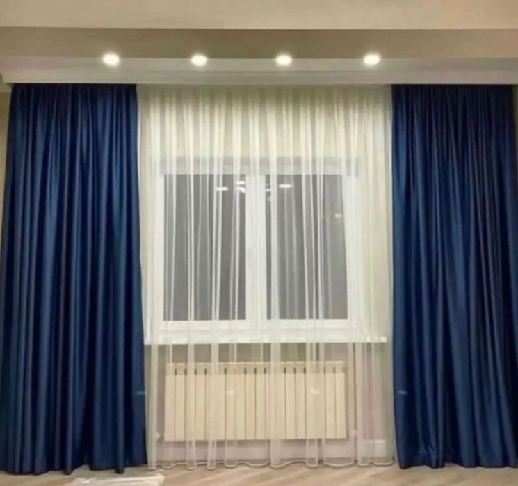 Затемняющие шторы высота любая