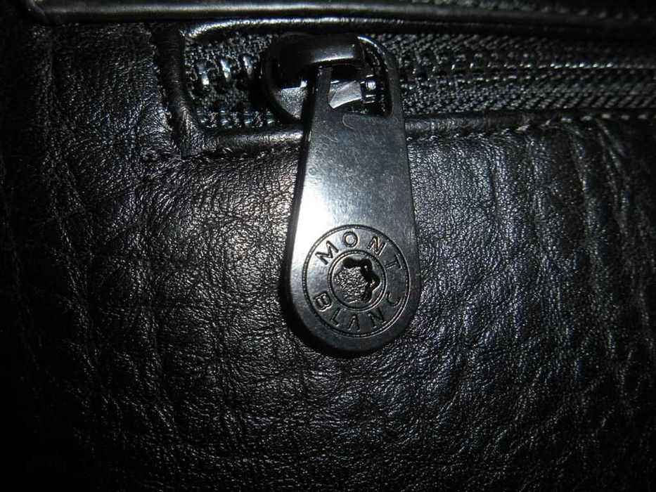 Mont Blanc Geantă pentru bărbați piele 83-21