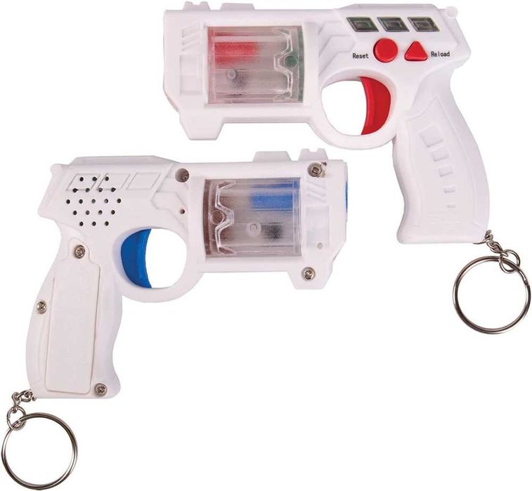 Игра лазер таг с пистолети ключодържатели