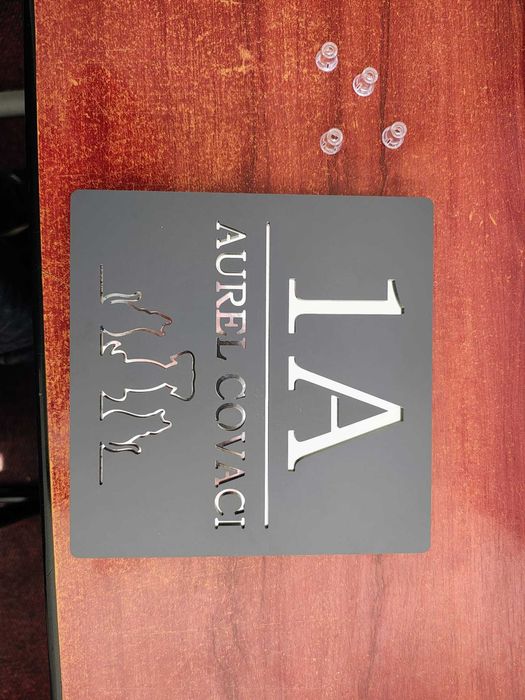 Numar casa, placute stradale