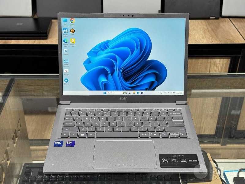 ACER Aspire 14 AI Core Ultra 7 258V ram 32 ssd 1TB Сенсорный
