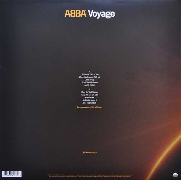 Abba - Voyage виниловая пластинка