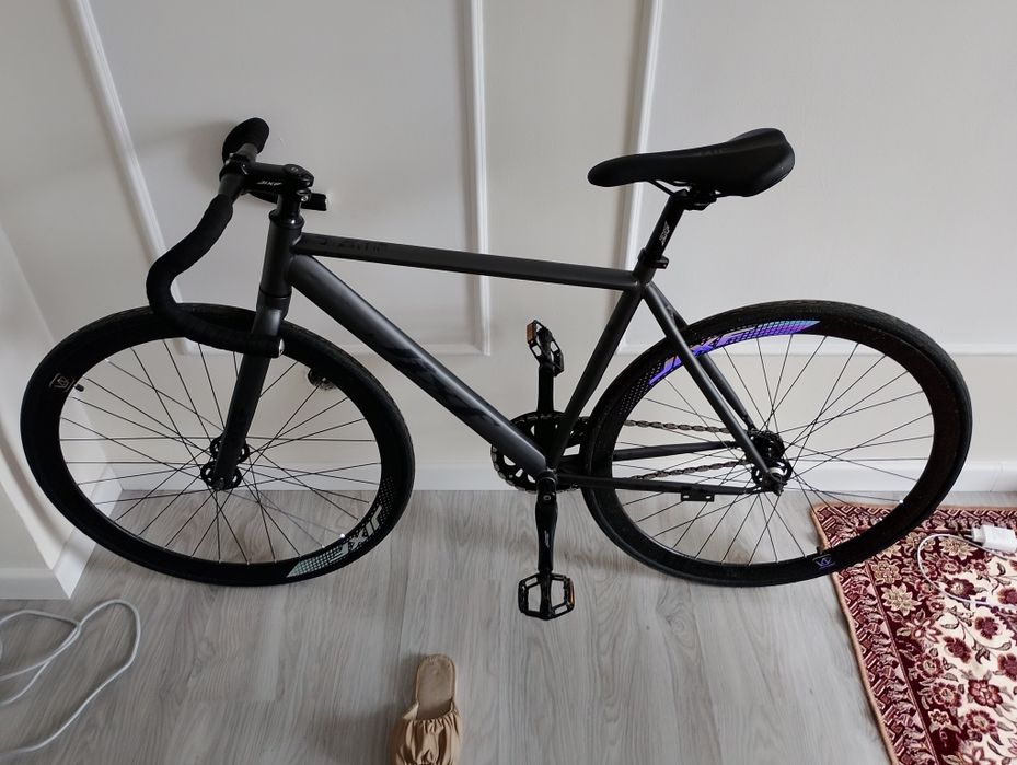 Велосипед фикс, руль баран