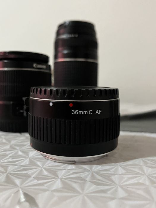 фотоаппарат Canon 600d 18-55, 75-300