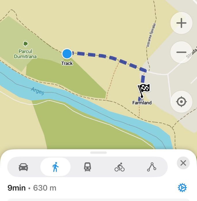 Teren intravilan 535 mp, Dumitrana – Măgurele, direct proprietar