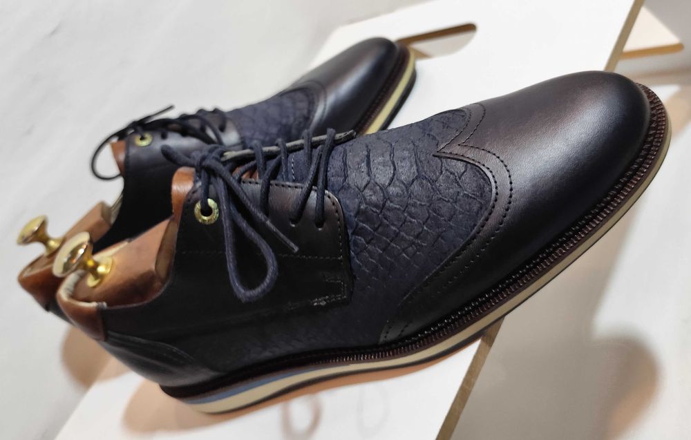 Pantofi sport casual 41 41.5 42 Pantofola D'Oro piele naturala moale