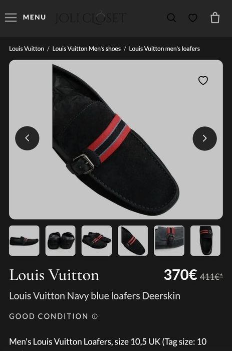 Мужская обувь Louis Vuitton оригинал