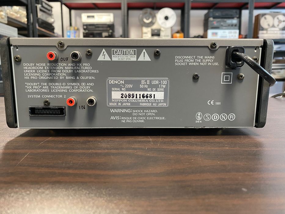 Реверсивен дек Denon
