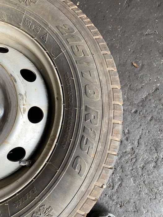 Зимни гуми с джанти 15"- за Fiat , Peugeot, Citroen