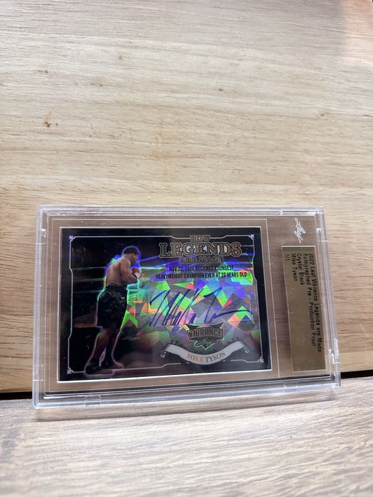 Mike tyson карта с подпис 1/1