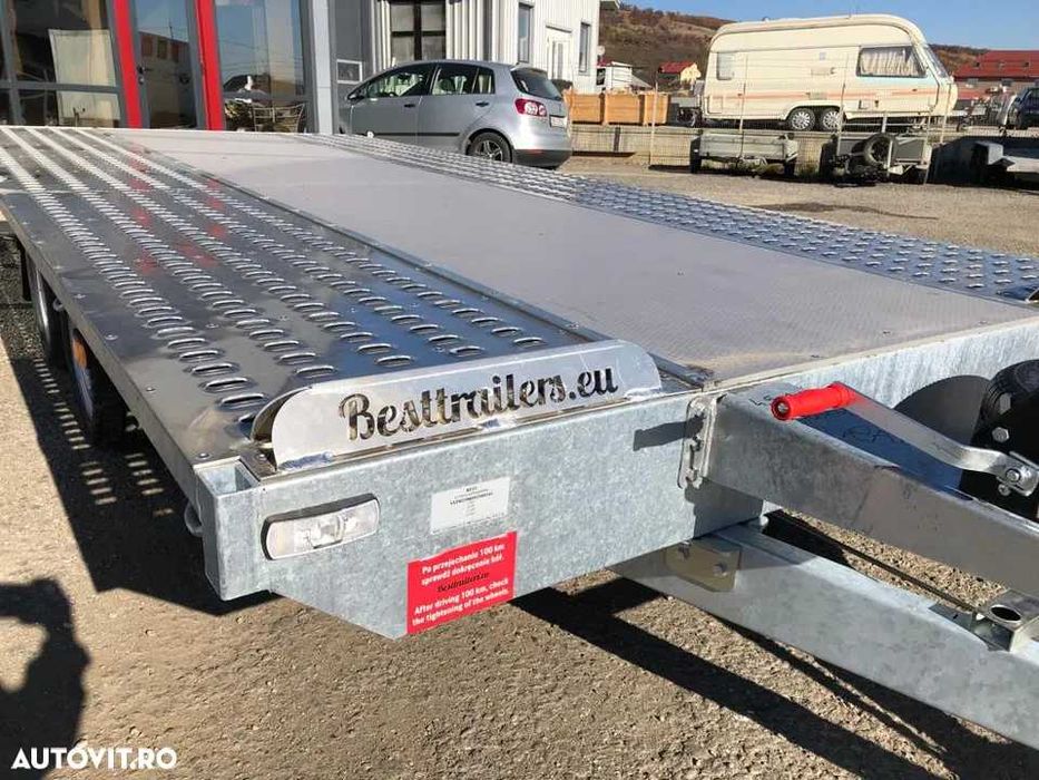 Platforma auto/remorca auto/platforma dreapta plina 4,5/2,1m/2700kg