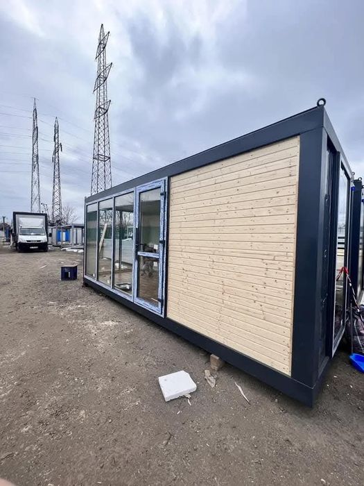 Container modular tip birou, locuinta, spatiu comercial 7 x 2.40m ...