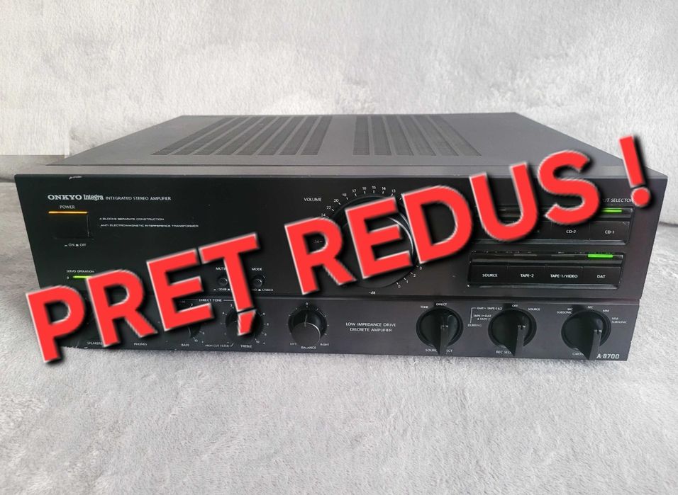ONKYO Integra A-8700 amplificator Hi-Fi Premium