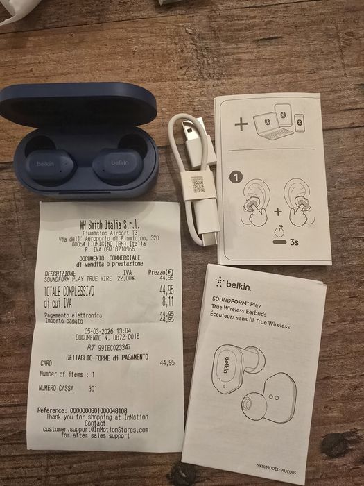 Безжични слушалки Belkin