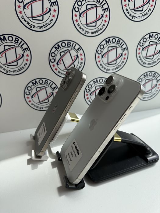 iPhone 15 Pro Max - 256GB/512GB - Natural/White - Impecabil - Garantie