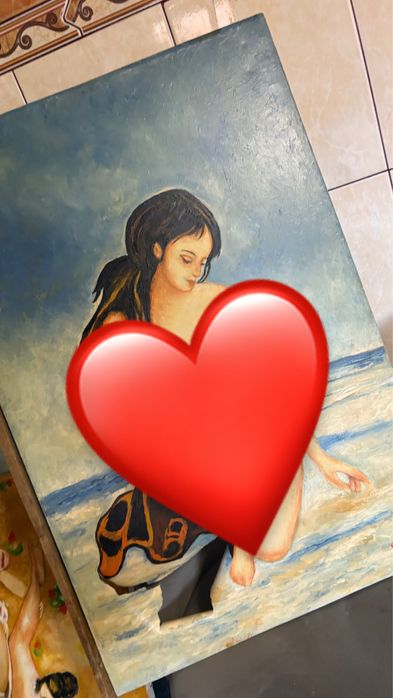 Vand tablouri picturi speciale pictate in ulei detalii in privat