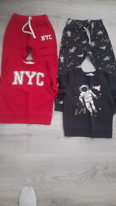 2 treninguri H&M marimea 110-116