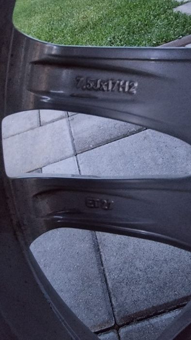 Jante 17"Bmw g30 Cauciucuri iarnă 7mm Stare Nouă Import Germania