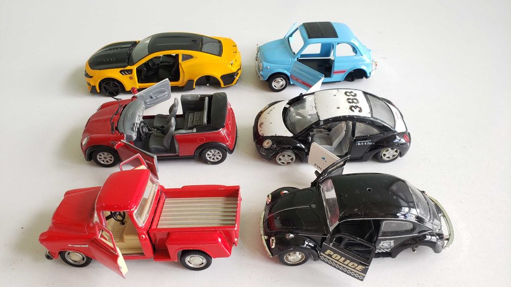 Металлические автомобили, цена за всё