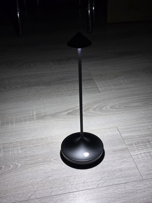 Lampă de masă LED Hapfish fără fir, baterie 6000mAh – Negru