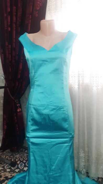 Платье вечерние корейское длинное