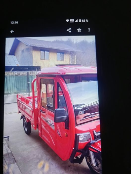 Tricicluri electrice la schimb cu o mașină electrică sau cu o camioneta  mai multe detalii ân privat
