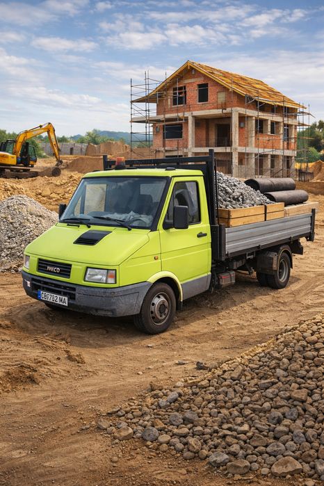 Услуги със самосвал / превоз на материали