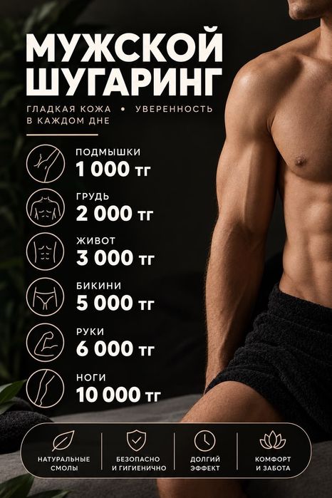 Шугаринг мужской