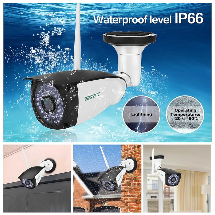 Cameră de supraveghere PTZ POE SV3C 5 MP pentru de exterior cu zoom optic 15x