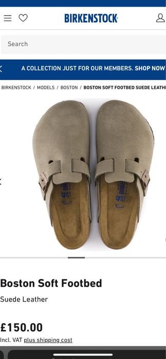 Birkenstock Boston Soft Foodbed 49