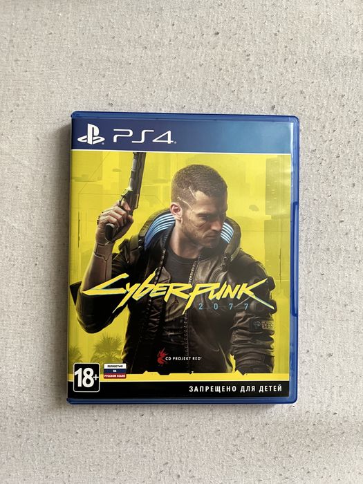 Киберпанк пс4  ps5 диск в отличном состоянии