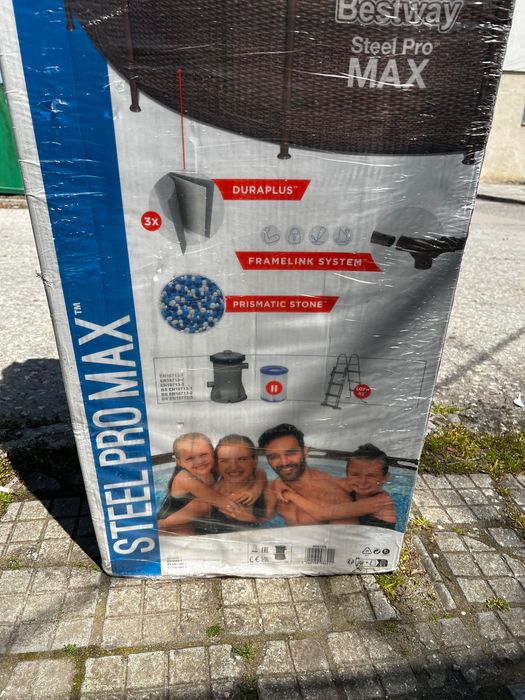 Продавам басейн Bestway Steel Pro MAX 3.66 м – комплект