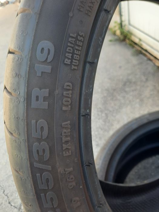 Почети Нови!!!255/35/19,дот-3122, Континентал,Гуми Летни с борд.