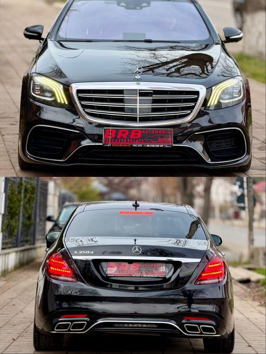 • Mercedes S350d 2018 Facelift / Packet 63 Amg / Variante Auto •