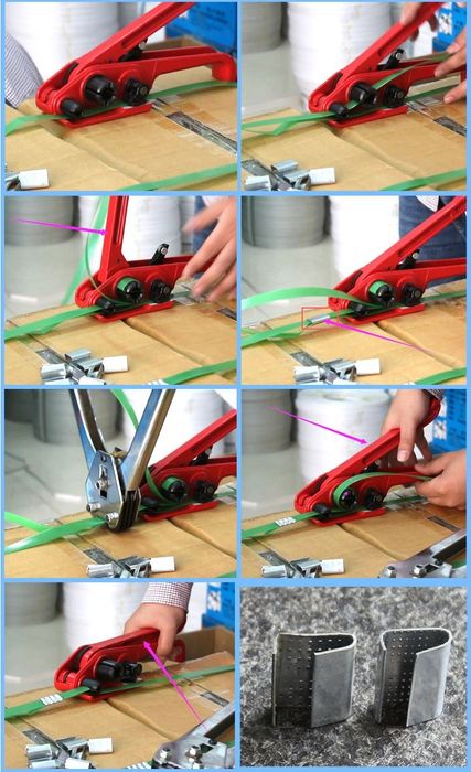 Упаковочный аппарат для ПЭТ ленты, упаковка товаров, qadoqlash uskunas