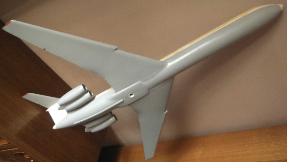 модель самолёта ИЛ-62 в масштабе 1/48!! Аэрофлот СССР 1974
