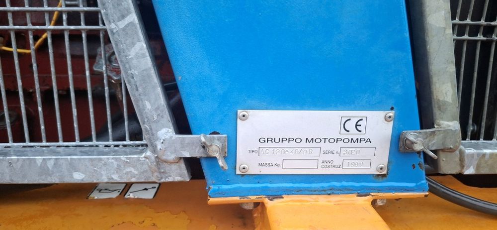 Motopompa Iveco Caprari