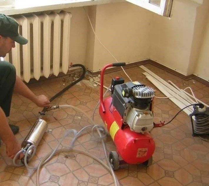 Промывка систем отопления