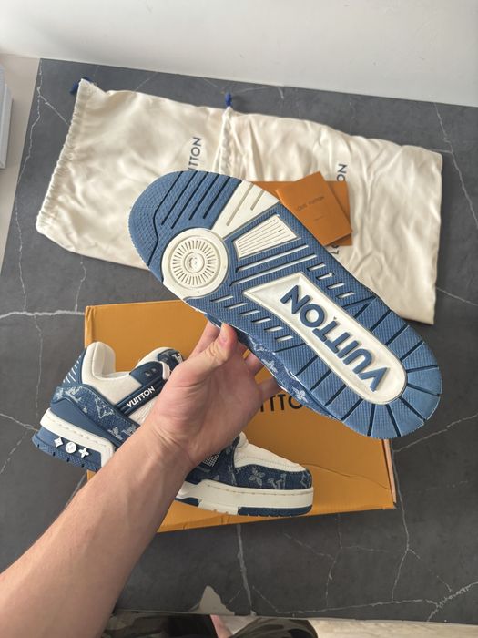 LV Denim Blue Trainer - КАТО НОВИ