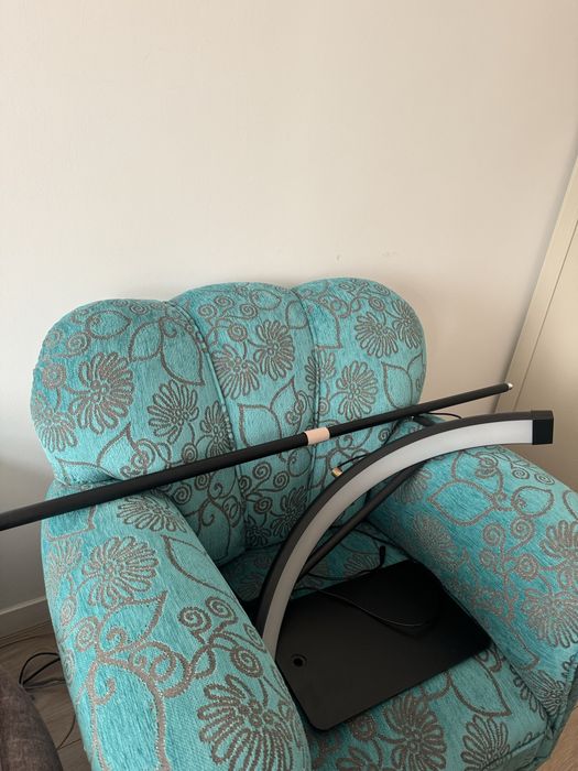 Set complet extensii gene, pat de gene, scaun si lampa