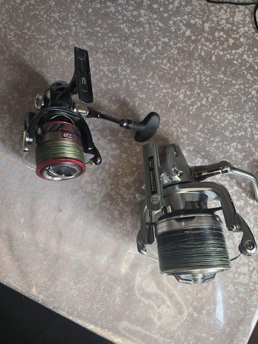 Mulinete shimano si daiwa