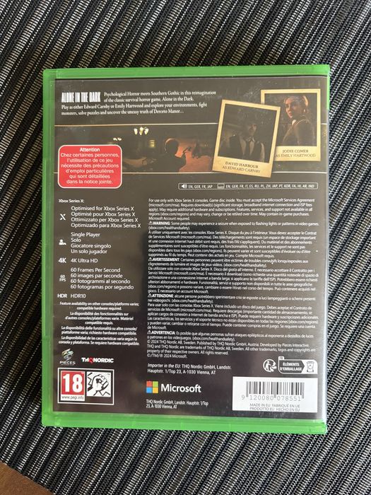 Alone In The Dark Xbox
