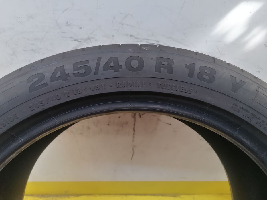 245/40/18  4*Continental vara 98y  dot 0222. 5,,24mm