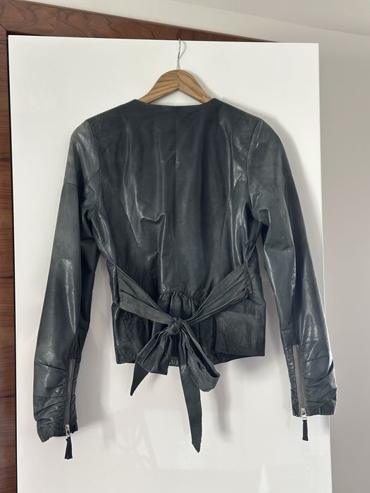 Намалено Кожено яке 100% агнешка кожа