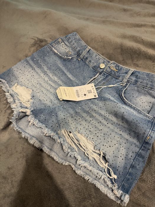 Джинсовые шорты новые bershka