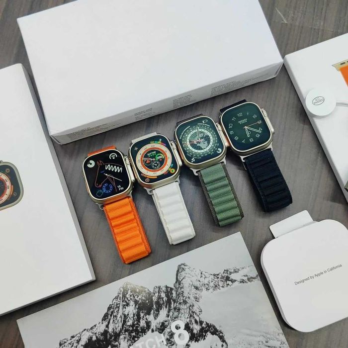 Текстилни каишки с титаниева кука за Apple Watch ULTRA/SE/11/10/9/8/7